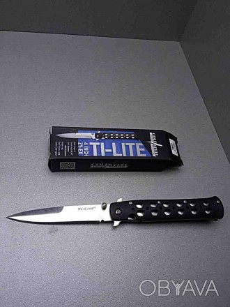 Ti-Lite® тактичний складаний ніж є відбиттям лінійки ножів 1950-х років, але, на. . фото 1