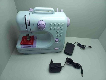 Швейная машинка Michley Sewing Machine YASM-505A Pro 12 в 1
Портативная швейная . . фото 2