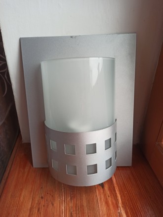 Настенный светильник BRILUX KS-6 серебристого цвета. Корпус выполнен из металла-. . фото 3