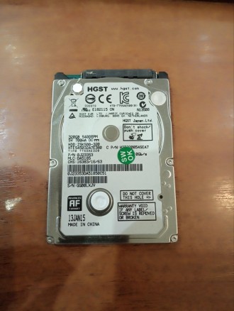 БУ жорсткий диск 320 ГБ Segate
(2.5", 5400 об / хв, 8 МБ кеш, SATAII, для . . фото 2