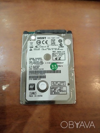 БУ жорсткий диск 320 ГБ Segate
(2.5", 5400 об / хв, 8 МБ кеш, SATAII, для . . фото 1