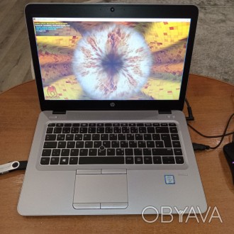 Ноутбук Hp ElitBook 840 G3,
БУ з Європи, з офіса
блок живлення оригінал в комп. . фото 1
