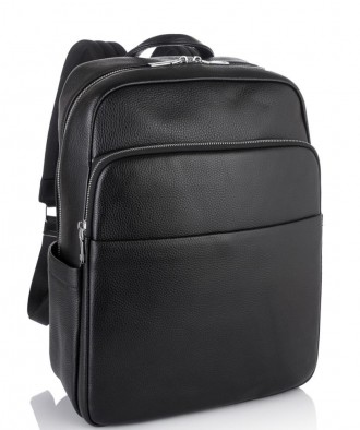 
	Мужской рюкзак для ноутбука диагональю 16 дюймов из натуральной телячьей кожи . . фото 2