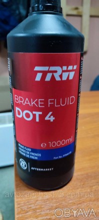 Жидкость тормозная Dot 4 ,   1 литр (производитель TRW , Германия)
