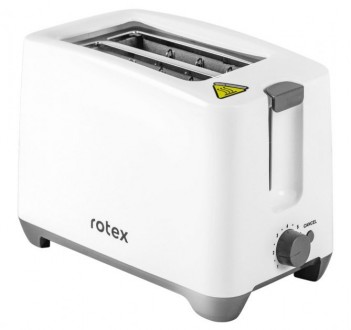 Тостер Rotex Тостер Rotex оснащен двумя классическими отделениями под тосты и им. . фото 2