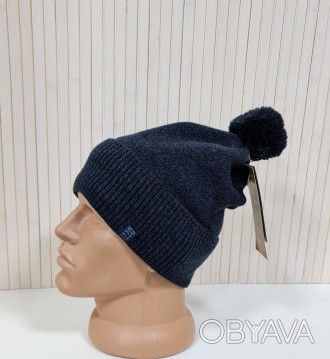 Код товара: 2104.5
Теплая мужская шапка с флисовой подкладкой с отворотом, мягка. . фото 1