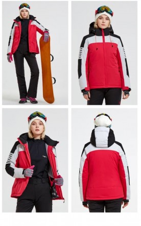 
Женский горнолыжный комплект для активного отдыха и спорта. Выполнена из высоко. . фото 7