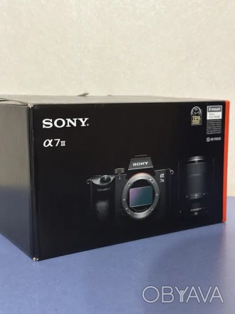 Продаю свою камеру Sony A7 III с китовым объективом 28-70, а так же одна из топо. . фото 1