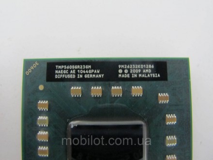 Процессор AMD Turion II P560 (NZ-4050)
Процессор к нутбуку. Частота 2.5 GHz, 2 я. . фото 4