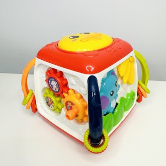 Развивающая игрушка "музыкальный куб" (укр. озвучка, сказки, песни) арт. TK - 20. . фото 4