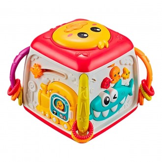 Развивающая игрушка "музыкальный куб" (укр. озвучка, сказки, песни) арт. TK - 20. . фото 6
