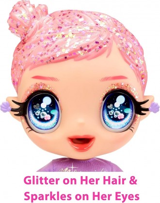 Лялька MGA Glitter Baby Marina (Гліттер Бебі Маріна) арт. 580164
Зустрічайте мил. . фото 5