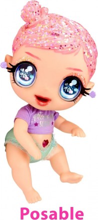 Лялька MGA Glitter Baby Marina (Гліттер Бебі Маріна) арт. 580164
Зустрічайте мил. . фото 4