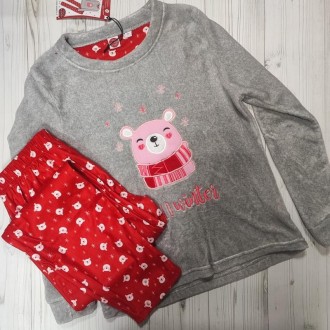 Тепла жіноча піжама, домашній костюм, Італія Sorbetto M,L, XL. Вышгород. фото 1 Тепла жіноча піжама, домашній костюм, Італія Sorbetto M,L, XL. Вышгород. фото 1
