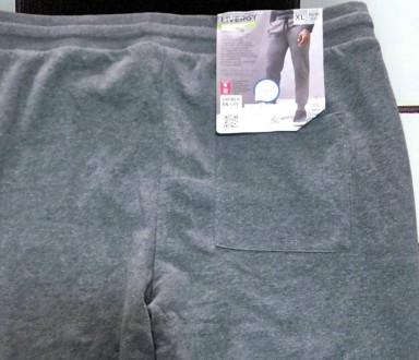 Чоловічі спортивні штани-джоггери livergy Німеччина. Теплі із начосом. Дві бічні. . фото 4