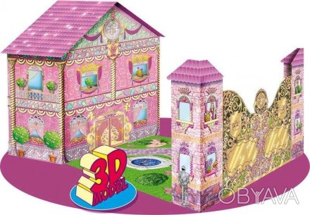 Книжка-игрушка Дворец маленькой принцессы- это увлекательная игра и полезное вре. . фото 1