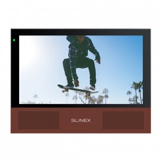 Відеодомофон Slinex Sonik 7 black з кольоровим сенсорним 7-дюймовим IPS-екраном,. . фото 3