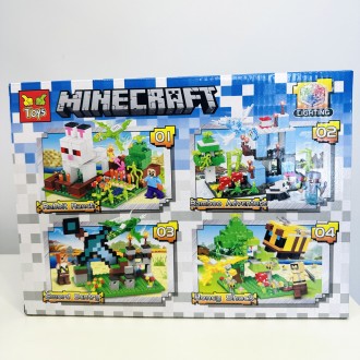 Конструктор Minecraft (224 детали) арт. GT 136/2
Конструкторы Minecraft позволят. . фото 4