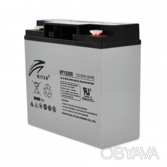 Аккумуляторная батарея AGM RITAR RT12200 - правильная батарея для твоих устройст. . фото 1