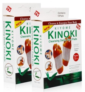 
Пластир для ніг детоксикація очищення організму Kinoki
Пластир для ніг Kiyome K. . фото 7