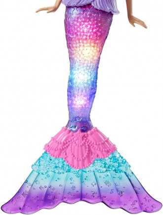 Кукла - русалка Barbie Дримтопия сияющий хвостик / Barbie Mermaid Doll арт. HDJ3. . фото 5
