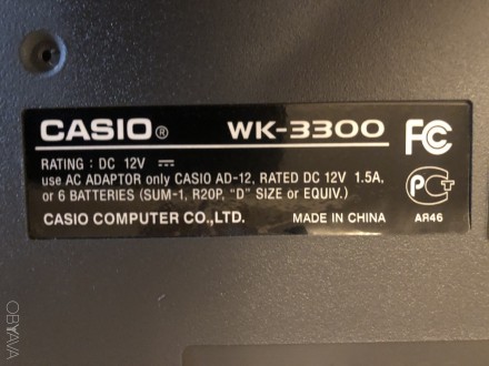 Описание Casio WK-3300: 


Обладая звуковая технологией ZPI со стереосэмплиро. . фото 5