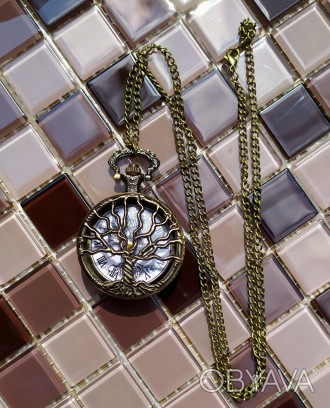 красиві та оригінальні
годинник кишеньковий, з ланцюжком

опис:
- нові
- ме. . фото 1