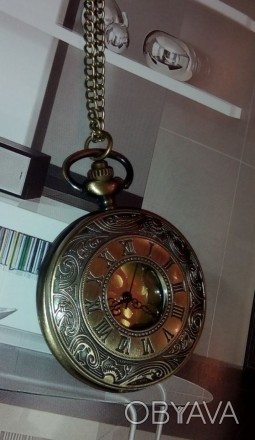 красиві та оригінальні
годинник кишеньковий, з ланцюжком

опис:
- нові
- ме. . фото 1