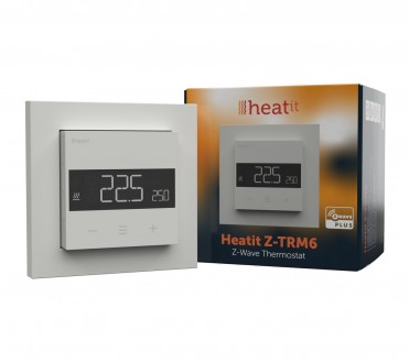 
Термостат теплого пола со счетчиком электроэнергии Heatit Z-TRM6, белый
Heatit . . фото 2