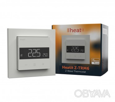 
Термостат теплого пола со счетчиком электроэнергии Heatit Z-TRM6, белый
Heatit . . фото 1