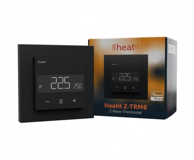 
Термостат теплого пола со счетчиком электроэнергии Heatit Z-TRM6, черный
Heatit. . фото 2