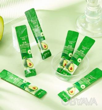 Маска для обличчя з екстрактом авокадо допоможе підтримувати чистоту та здоров'я. . фото 1