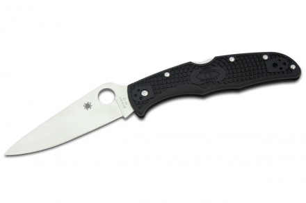 Нож Spyderco Endura Black FRN, Flat Graund
Артикул: C10FPBK Нож Spyderco Endura . . фото 3