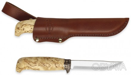Нож Marttiini Lynx Knife 134
Нож отличается наличием роскошной бронзовой гарды, . . фото 1