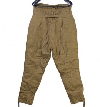 Армейские зимние ватные штаны без прошивки складское хранение года выпуска 1970-. . фото 3