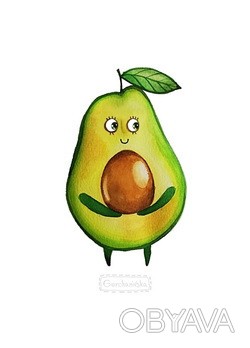 Не ожидали открытку с авокадо посреди зимы?) А между тем этот фрукт именно зимой. . фото 1