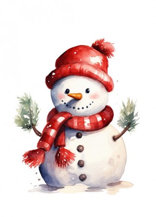Червоні різдвяні листівки від ілюстратора FubsyFox Digital. В посткроссерському . . фото 9