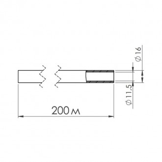 Труба металополімерна PERT-AL-PERT SD Forte 16х2,0 (200 м) є продуктів високої я. . фото 3
