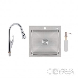 Набір для кухні Swan 2 в 1 зі змішувачем для фільтрованої води (QTSWA9168103UN +. . фото 1
