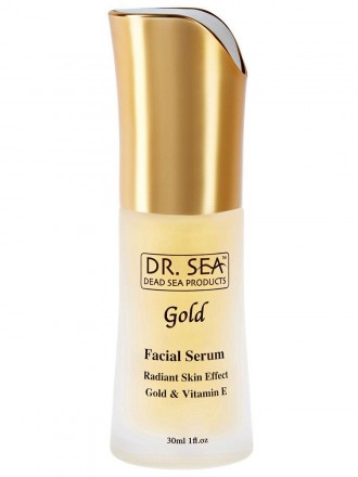 Dr. Sea Facial serum with gold and vitamin E radiant skin effect
Сыворотка для л. . фото 3