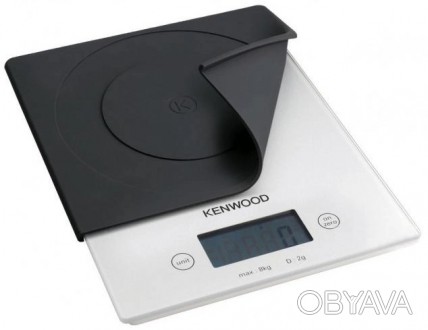 Весы кухонные Kenwood AT-850 8 кг Весы Kenwood AT-850 изготовлены из пластика, п. . фото 1