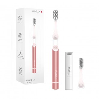 Звукова зубна щітка Medica+ ProBrush 7.0 Compact Pink. Запоріжжя. фото 1 Звукова зубна щітка Medica+ ProBrush 7.0 Compact Pink. Запоріжжя. фото 1