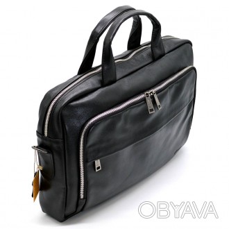 Отличная и надежная кожаная сумка GA-7334-4lx TARWA, изготовлена из натуральной . . фото 1