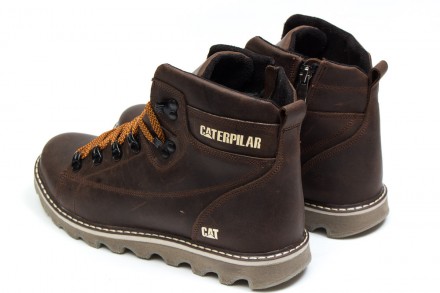 Ботинки кожаные CAT Rider Nubuck Brown 
CAT ― это высокотехнологичная кожаная об. . фото 10