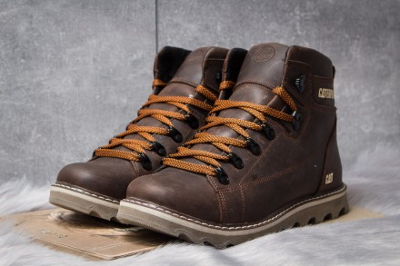 Ботинки кожаные CAT Rider Nubuck Brown 
CAT ― это высокотехнологичная кожаная об. . фото 3