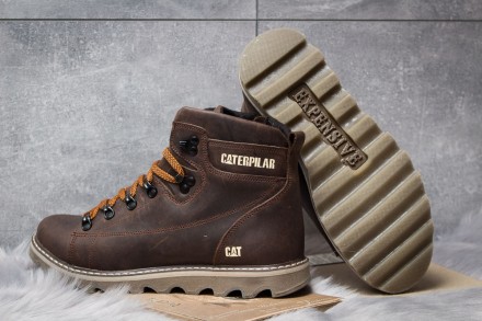 Ботинки кожаные CAT Rider Nubuck Brown 
CAT ― это высокотехнологичная кожаная об. . фото 5