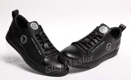 
Кросівки кеди шкіряні Kristan Trident Black 
 Виконані з міцних матеріалів, сти. . фото 16