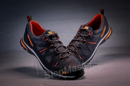 Кросівки шкіряні Salomon Ultra Track
 
Виконані з натурального нубуку темно-сіро. . фото 8