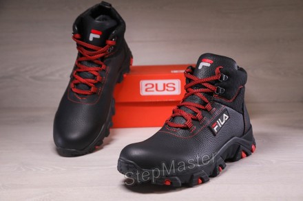 Кроссовки кожаные зимние Fila GTX
 
Прочный верх из натуральной кожи 
внутренняя. . фото 2