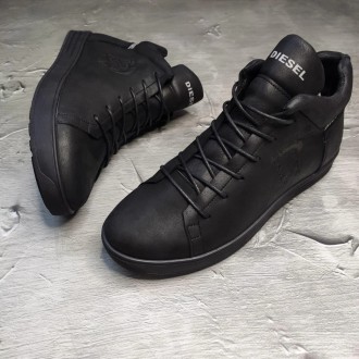 
Кросівки черевики шкіряні зимові 
Diesel Pirate Black
 
Ультрасучасний дизайн, . . фото 3